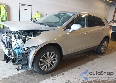 2019 Cadillac Xt5 Luxury из США, поврежденный, VIN 1GYKNDRS9KZ186832